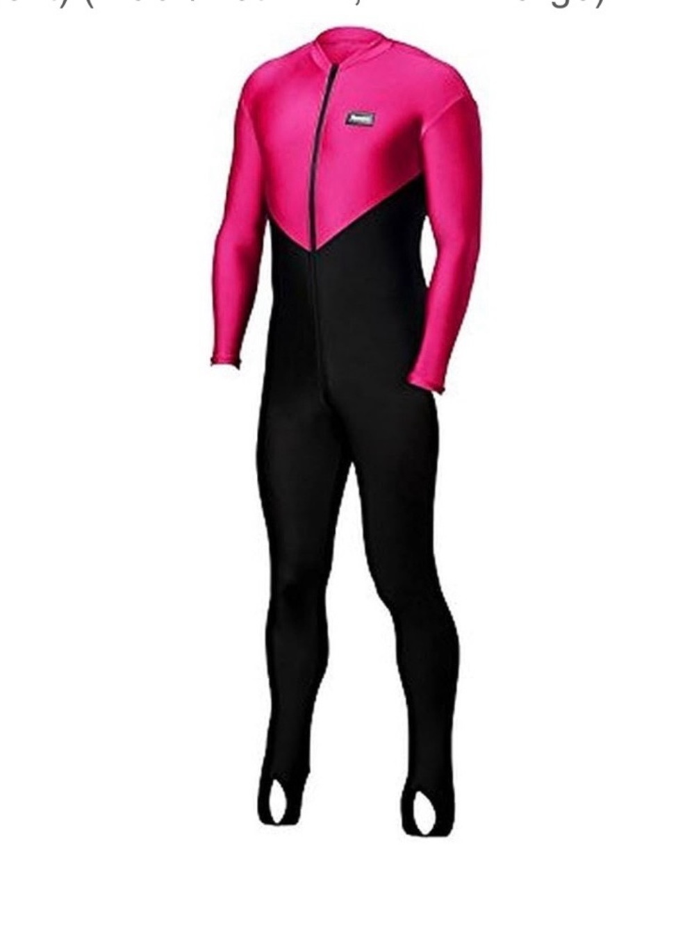 Aeroskin Nylon Lycra Full Body Water Suit (Black Torso with Color Accent)